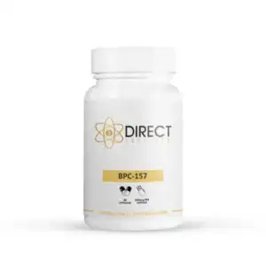 Buy BPC-157 Capsules 500mcg from Direct Peptides - Front